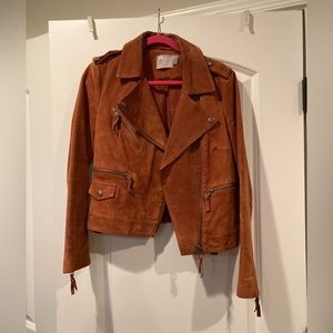 Asos leather suede jacket